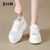 ZHR网面透气6cm厚底小白鞋26夏季新款小个子超轻运动休闲鞋女鞋 商品缩略图5