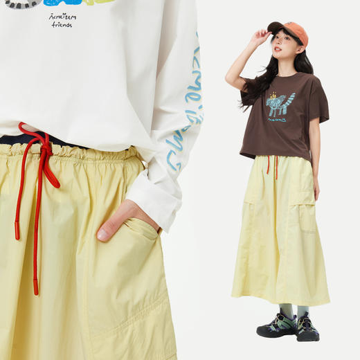 【出游季特惠-春夏新品】ACMEITEM爱棵米女士长裙GAH2370635C 商品图4