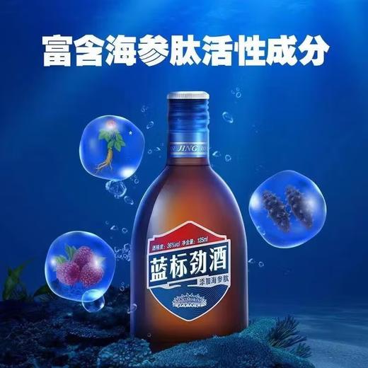 劲牌劲酒 36度蓝标劲酒 轻饮型木糖醇健康酒 125ml*6【非原箱】 商品图1