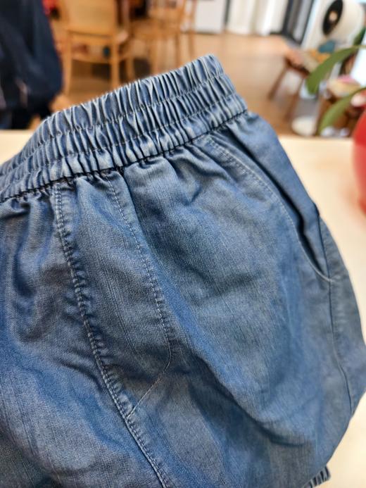 【夏季天丝软牛仔系列】【夏季必备，4种裤型可选】UPF50+,接触冷感 夏季新款儿童天丝莱赛尔牛仔裤防蚊长裤裙子冷感防晒软牛仔系列 商品图5