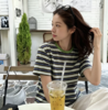 【牛油果绿条纹T恤】显白时髦，活力一整夏天【3-5天发货】 商品缩略图2