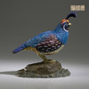 铜师傅 铜摆件《铜师傅百鸟集》之珠颈斑鹑 铜工艺品 家居饰品摆件 商品缩略图4