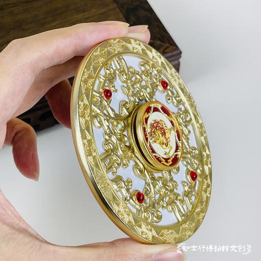 湖南省博物馆龙凤呈祥华彩流光随身镜可旋转文化创意精美生日礼物 商品图2