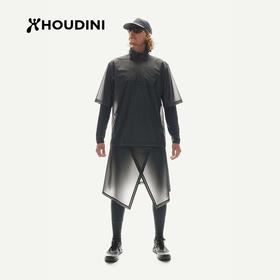 HOUDINI胡丁尼 Orange Square 炽橙户外夏季男女同款防风半身裙 810064