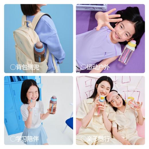 [屁侠推荐]Chakolab和序咔哒杯 PPSU儿童吸管杯 学生上学专用运动水杯便携 商品图5