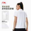 李宁女子排湿速干防晒宽松健身系列短袖POLO衫APLW144 商品缩略图1