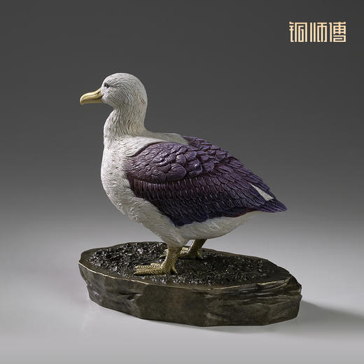 铜师傅 铜摆件《铜师傅百鸟集》之短尾信天翁 铜工艺品 家居饰品摆件 商品图1