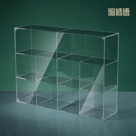 铜师傅《高清亚克力防尘罩》摆件防尘防水收纳展示盒 商品图0