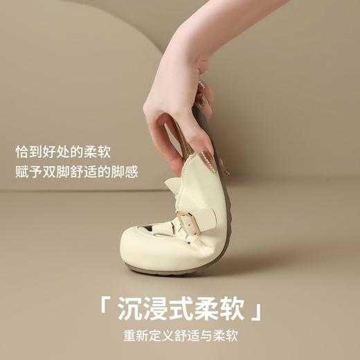 ZHR复古厚底包头半拖鞋女2026夏季软底罗马凉鞋外穿一脚蹬勃肯鞋 商品图1