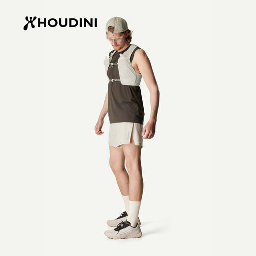 HOUDINI胡丁尼 Pace Split 翼行男夏季轻量跑步运动短裤 840061 商品图3
