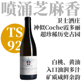 【TS92·油润爆米花神似 Coche的德国霞多丽】  2022 卫士酒庄霞多丽干白  Weingut Saalwachter Chardonnay