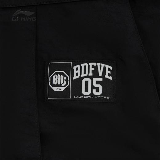 李宁反伍BADFIVE男子冰感舒适吸湿排汗宽松运动短裤AKSW113 商品图6