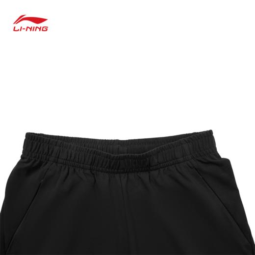 李宁男子冰感舒适吸湿排汗健身系列针织运动短裤AKYW065 商品图5