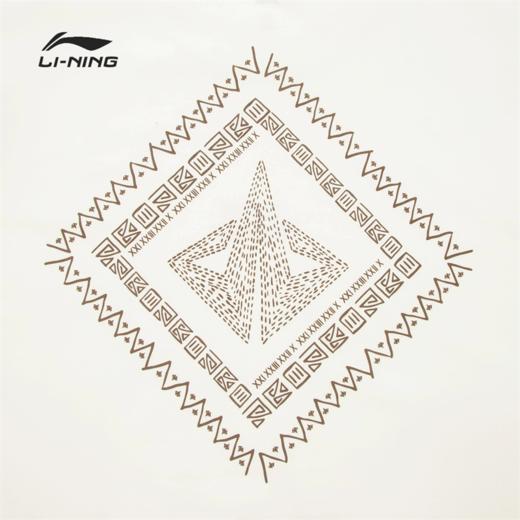 李宁吉米巴特勒男子冰感舒适宽松短袖文化衫AHSW029 商品图7