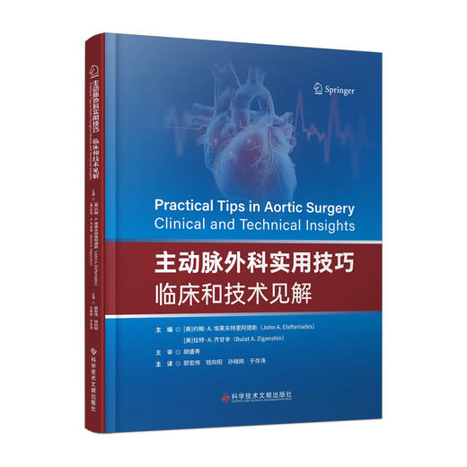 主动脉外科实用技巧——临床和技术见解 郭宏伟 钱向阳 孙晓刚 于存涛 主译 主动脉内球囊反搏 9787523534557 科学技术文献出版社 商品图1