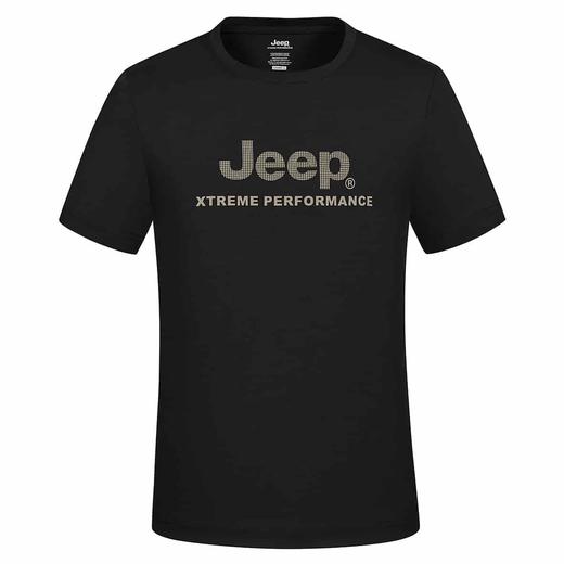 【店庆提前购】6楼吉普JEEP圆领短袖TJ622194541棉感舒适吸湿透气吊牌价399折后价359 商品图0
