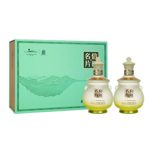 【茶叶节专属】鸡公山白酒34届茶文化节信阳名片茶礼盒52度500ml*2瓶 商品图0