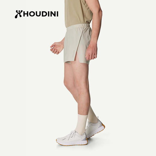 HOUDINI胡丁尼 Pace Split 翼行男夏季轻量跑步运动短裤 840061 商品图2