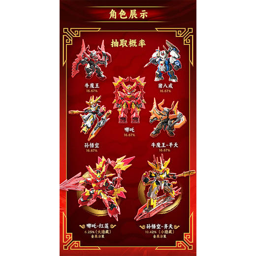 战西游天光级1弹积木人-纪念日百货门店同款171159606 商品图3