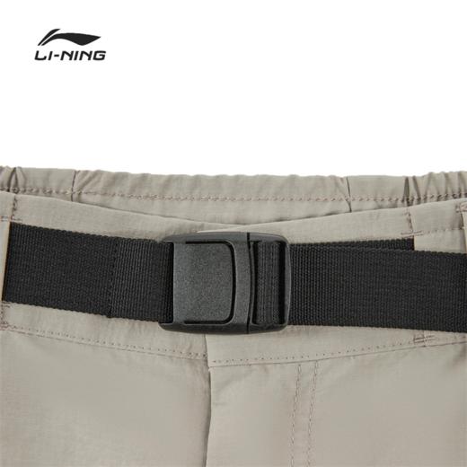 李宁户外CF溯男子直筒冰感舒适防泼水宽松运动长裤AYKW105 商品图9
