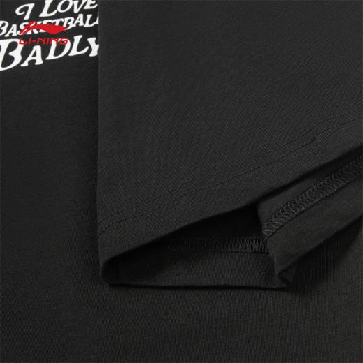 李宁反伍BADFIVE男子冰感舒适吸湿排汗短袖文化衫AHSW161 商品图9