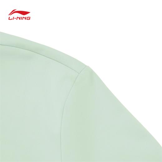 李宁女子排湿速干防晒宽松健身系列短袖POLO衫APLW144 商品图7