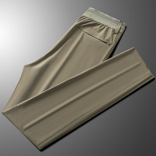 LUCKY DEER幸运鹿春夏运动户外休闲裤冰感透气轻肤耐磨时尚通勤速干长裤 商品图5