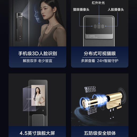 海尔（Haier）智能门锁 S300 商品图2
