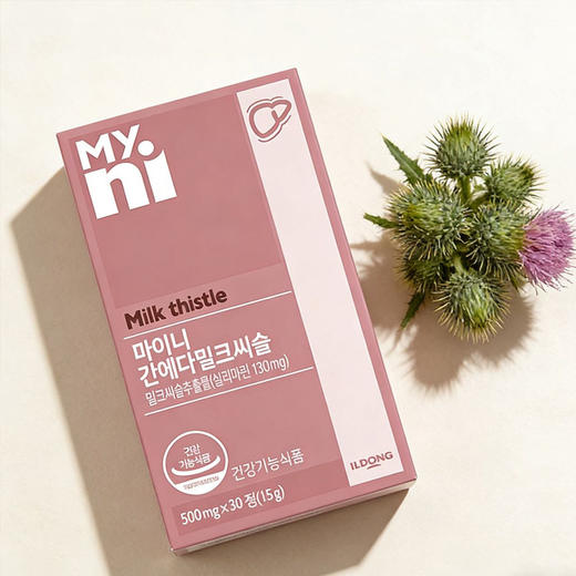 【韩国日东品牌出品！添加130mg水飞蓟素，养肝排毒+调理气色！】韩国日东护肝片｜熬夜党护肝必备！男士的解酒利器，女士的熬夜驻颜神器！基地直邮 商品图1