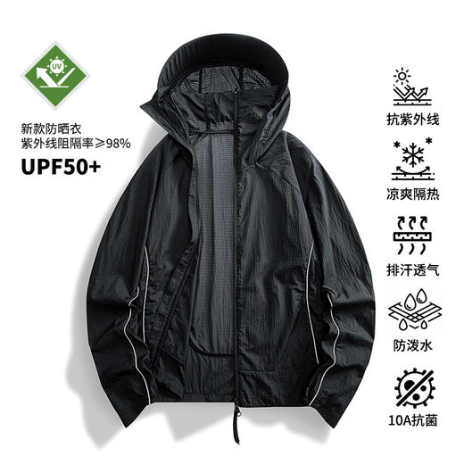 LUCKY DEER/幸运鹿情侣款upf50+轻薄透气户外防晒衣 商品图6