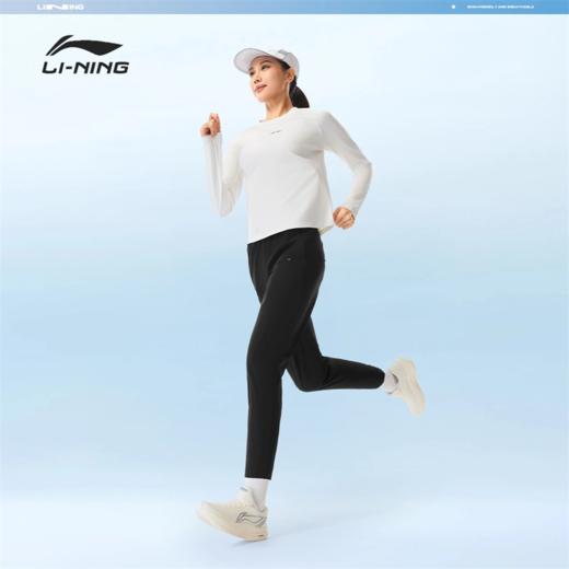 李宁女子平口速干凉爽冰感舒适运动长裤AYKW276 商品图2