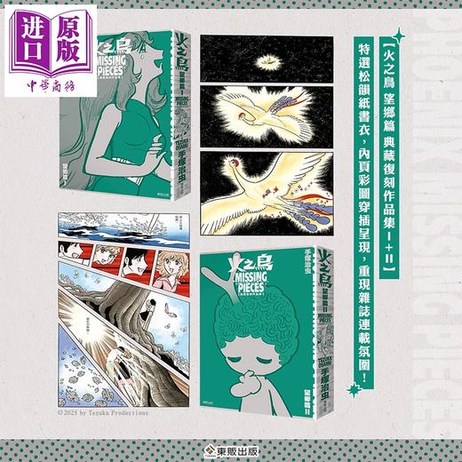 预售 【中商原版】漫画 火之鸟 望乡篇 典藏复刻作品集：PHOENIX MISSING PIECES 首刷限定盒装版 手冢治虫 台版漫画书 台湾东贩出版 商品图3