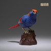 铜师傅 铜摆件 《铜师傅百鸟集》之红翅噪鹛 铜工艺品 家居饰品摆件 商品缩略图2