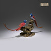 铜师傅 铜摆件《铜师傅百鸟集》之寿带鸟 家居饰品客厅桌面摆件 商品缩略图2