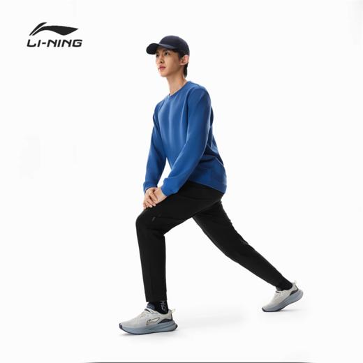 李宁男子束脚冰感舒适吸湿排汗针织运动裤AKYW063 商品图2