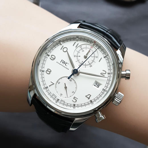 【95新】IWC万国IW390403自动机械计时、日期显示42MM（男款）葡萄牙系列精钢220426NJS27 商品图8
