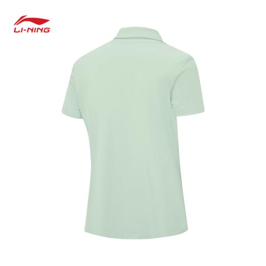 李宁女子排湿速干防晒宽松健身系列短袖POLO衫APLW144 商品图4