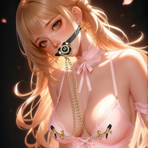 【情趣用品】谜姬 奶嘴口塞 乳夹可拆卸sm角色扮演 商品图1