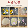 母亲节蚕丝扇子diy材料包自制手工团扇创意古风学生团建沙龙活 商品缩略图3