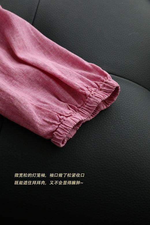 高级感苎麻天丝棉三合一连衣裙 商品图14