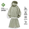 【防晒套装】LUCKY DEER幸运鹿山系防晒服男女夏季户外防晒套装防紫外线冰丝透气可拆卸帽檐防晒皮肤衣 商品缩略图2