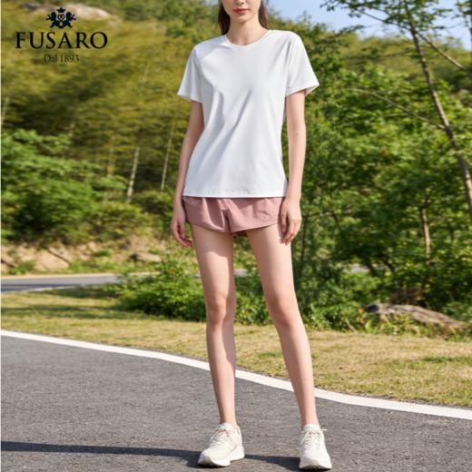 “单拍不发，加购2件到手79元”FUSARO 冰感变光防晒T恤短袖 百年意大利品牌 男女同款 循环透气 持久凉爽 7色可选 商品图6
