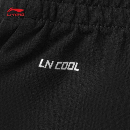 李宁男子冰感舒适吸湿排汗健身系列针织运动短裤AKYW065 商品图9