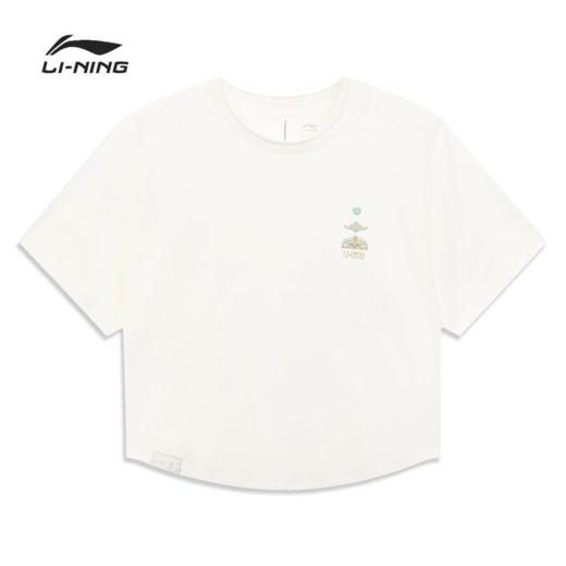 李宁中国文化系列故宫联名女子宽松短袖文化衫AHSW340 商品图3