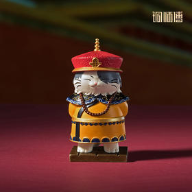 铜师傅《朕心里有数》上新了故宫联名 可爱治愈解压桌面装饰摆件