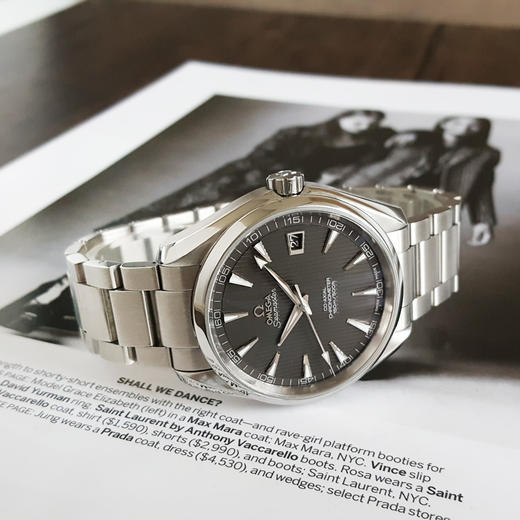 【95新】OMEGA 欧米茄231.10.42.21.06.001天文台认证同轴自动机械机芯日期显示42MM（男款）海马系列精钢140426NJS31 商品图6