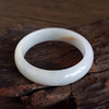 【天然正品】 A货翡翠 天然细腻正桩糯种浅紫飘黄55号翡翠手镯 220426NJ36 商品缩略图4