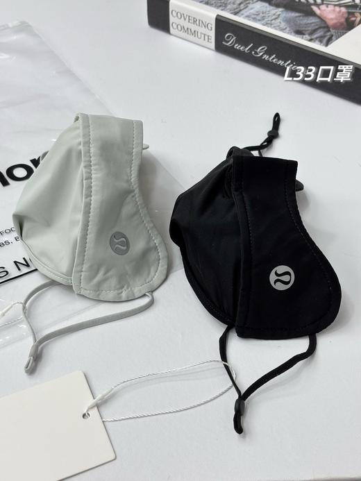 lulu护眼角防晒面罩！3D立体防尘防紫外线口罩 商品图3