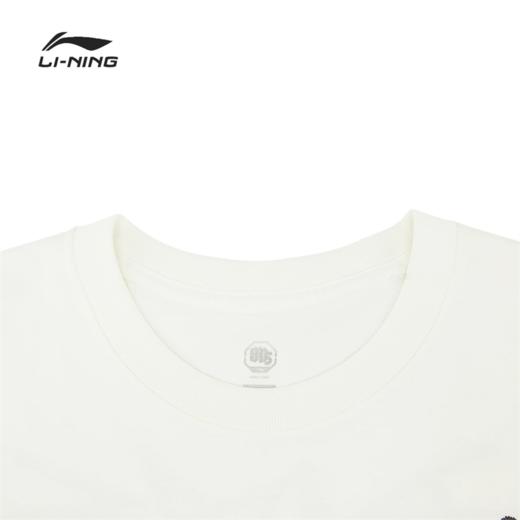 李宁反伍BADFIVE男子冰感舒适吸湿排汗短袖文化衫AHSW181 商品图5