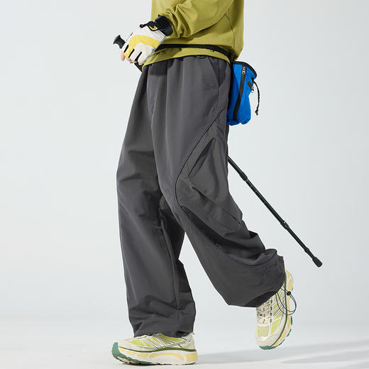 LUCKY DEER幸运鹿情侣款户外通勤机能休闲裤 商品图3